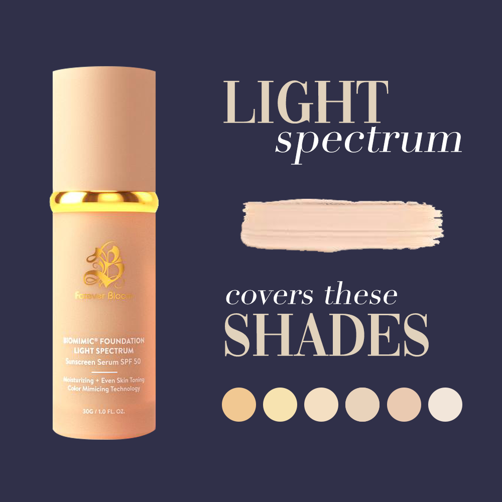 Biomimic® Foundation 4 in 1 - Light Speetrum